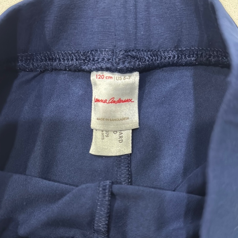 Navy Blue Flared Pants - Picture 2 of 3